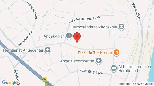 Lägenheter till salu i Härnösand - Bild från Google Street View