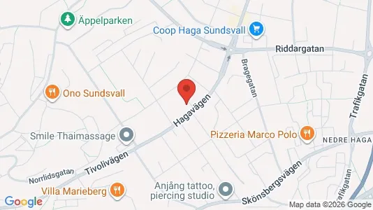 Lägenheter till salu i Sundsvall - Bild från Google Street View