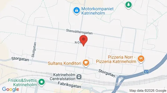 Lägenheter att hyra i Katrineholm - kort over placeringen