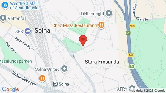 Lägenheter till salu i Solna - Bild från Google Street View