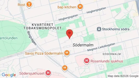 Bostadsrätter till salu i Södermalm - Bild från Google Street View