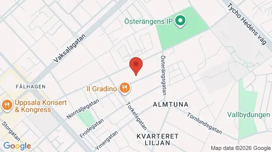 Bostadsrätter till salu i Uppsala - Bild från Google Street View