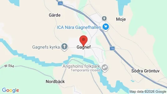 Hus till salu i Gagnef - Bild från Google Street View