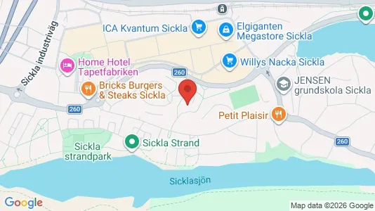 Bostadsrätter till salu i Nacka - Bild från Google Street View