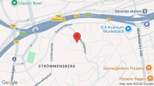 Lägenheter att hyra i Örgryte-Härlanda - Bild från Google Street View
