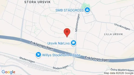 Lägenheter att hyra i Sundbyberg - kort over placeringen