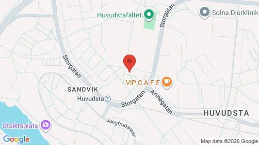 Bostadsrätter till salu i Solna - Bild från Google Street View