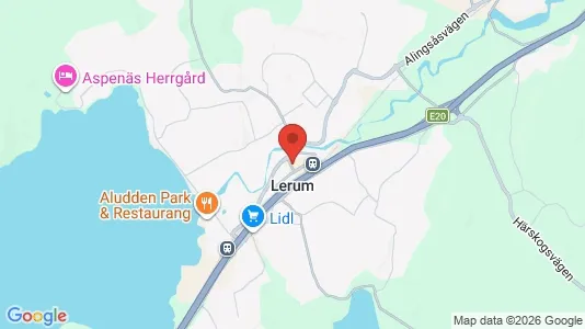 Hus till salu i Lerum - Bild från Google Street View