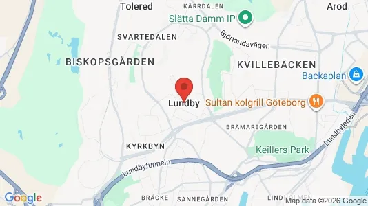 Lägenheter till salu i Lundby - Bild från Google Street View
