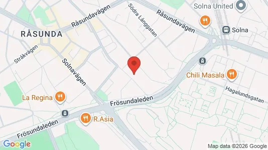 Lägenheter till salu i Solna - Bild från Google Street View