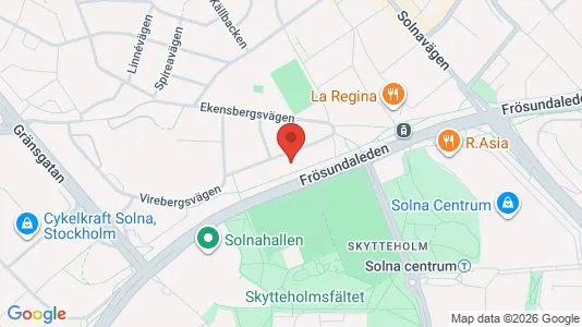 Lägenheter till salu i Solna - Bild från Google Street View
