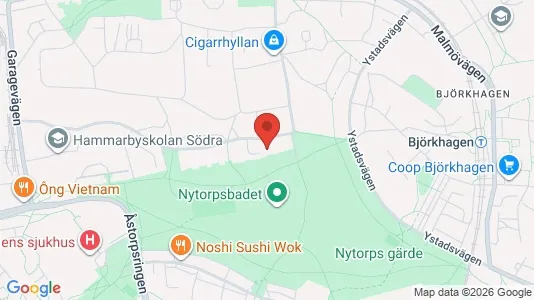Lägenheter att hyra i Söderort - kort over placeringen