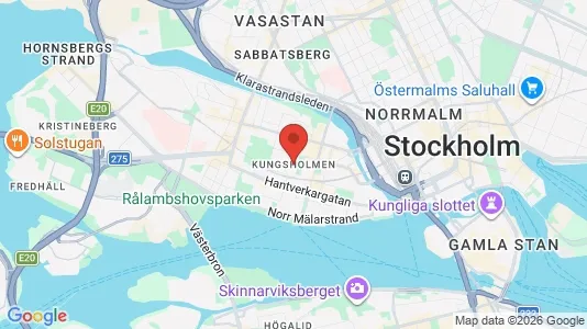 Rum att hyra i Kungsholmen - Bild från Google Street View