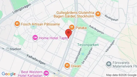 Lägenheter till salu i Gärdet/Djurgården - Bild från Google Street View