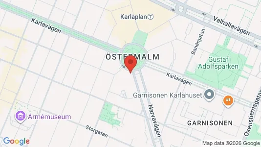 Lägenheter till salu i Östermalm - Bild från Google Street View