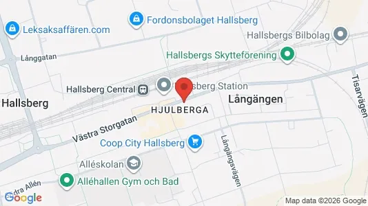 Lägenheter att hyra i Hallsberg - Bild från Google Street View