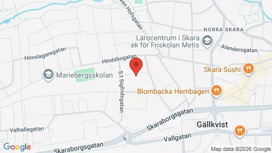 Lägenheter att hyra i Skara - Bild från Google Street View