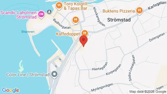 Lägenheter att hyra i Strömstad - Bild från Google Street View