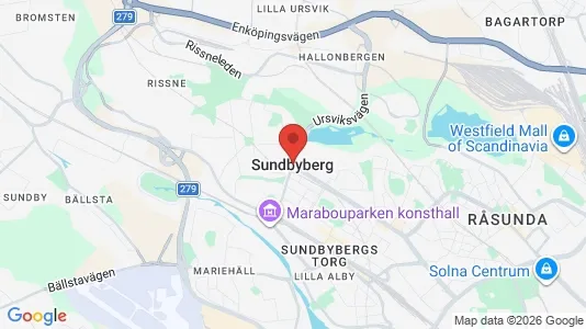 Rum att hyra i Sundbyberg - Bild från Google Street View