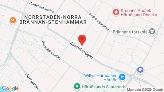 Lägenheter att hyra i Härnösand - Bild från Google Street View