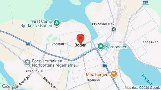 Lägenheter till salu i Boden - Bild från Google Street View
