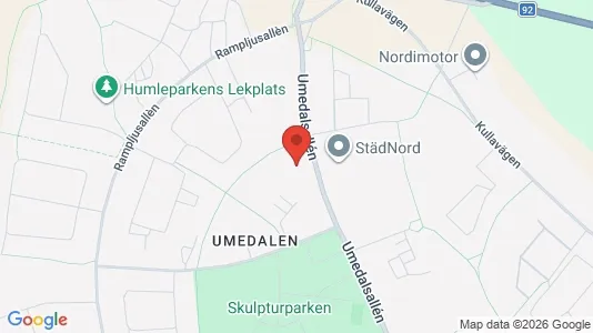 Lägenheter att hyra i Umeå - Bild från Google Street View
