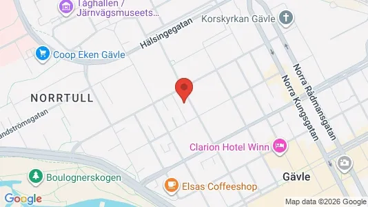 Bostadsrätter till salu i Gävle - Bild från Google Street View