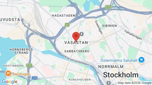 Tomter till salu i Vasastan - Bild från Google Street View