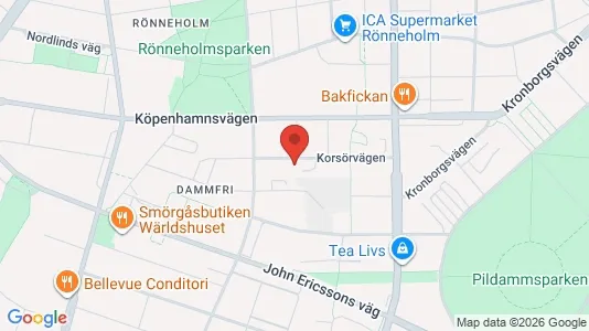 Lägenheter till salu i Malmö Centrum - Bild från Google Street View