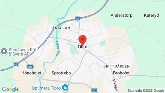 Hus till salu i Tibro - Bild från Google Street View
