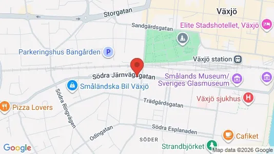 Lägenheter att hyra i Växjö - Bild från Google Street View