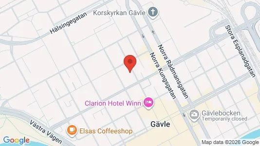 Bostadsrätter till salu i Gävle - Bild från Google Street View