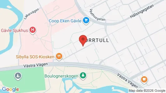 Bostadsrätter till salu i Gävle - Bild från Google Street View