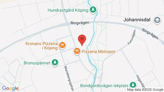 Bostadsrätter till salu i Köping - kort over placeringen