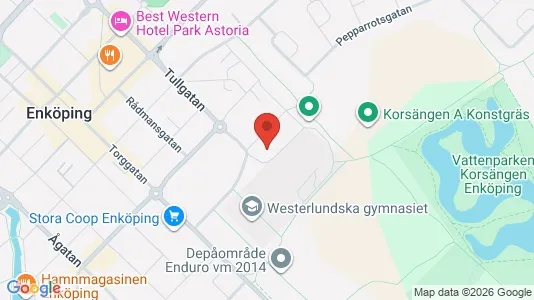 Lägenheter att hyra i Enköping - Bild från Google Street View