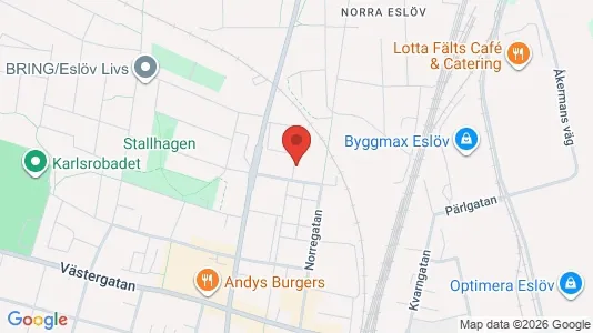 Lägenheter att hyra i Eslöv - Bild från Google Street View