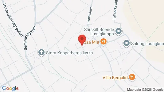 Bostadsrätter till salu i Falun - Bild från Google Street View