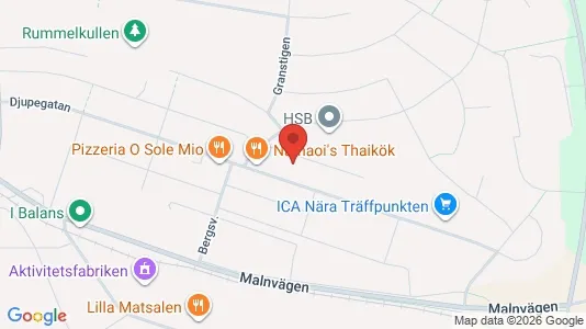 Bostadsrätter till salu i Hudiksvall - Bild från Google Street View