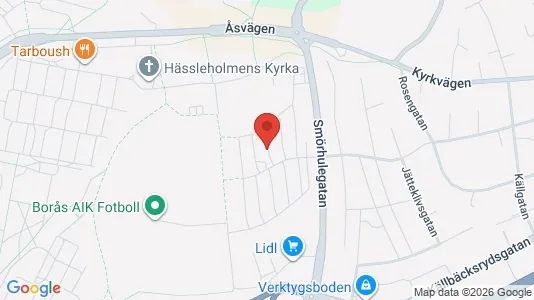 Lägenheter till salu i Borås - Bild från Google Street View