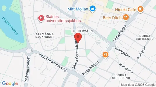 Lägenheter att hyra i Malmö Centrum - Bild från Google Street View