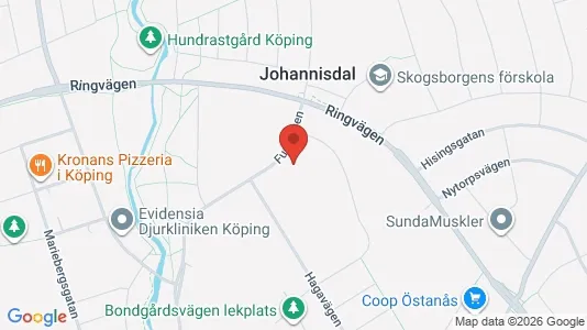 Bostadsrätter till salu i Köping - Bild från Google Street View