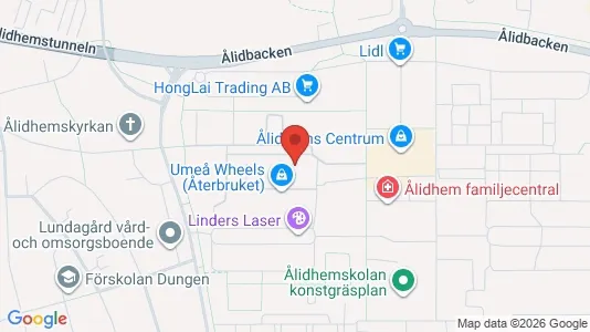 Lägenheter att hyra i Umeå - Bild från Google Street View