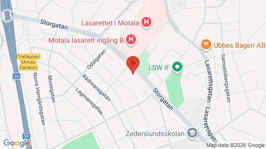 Bostadsrätter till salu i Motala - Bild från Google Street View