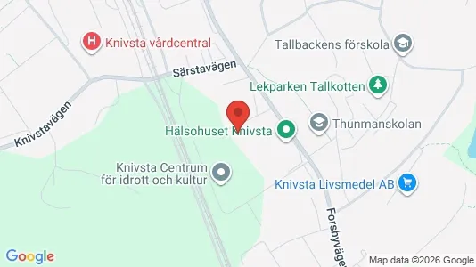 Bostadsrätter till salu i Knivsta - Bild från Google Street View