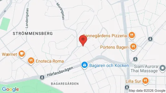 Lägenheter att hyra i Örgryte-Härlanda - kort over placeringen