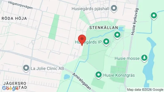 Lägenheter att hyra i Husie - Bild från Google Street View