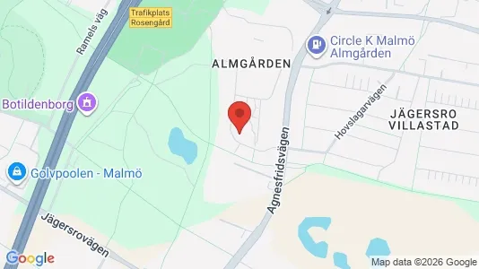 Lägenheter att hyra i Husie - Bild från Google Street View