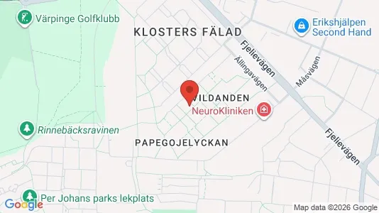 Lägenheter att hyra i Lund - kort over placeringen