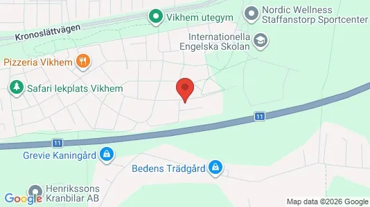Lägenheter att hyra i Staffanstorp - kort over placeringen