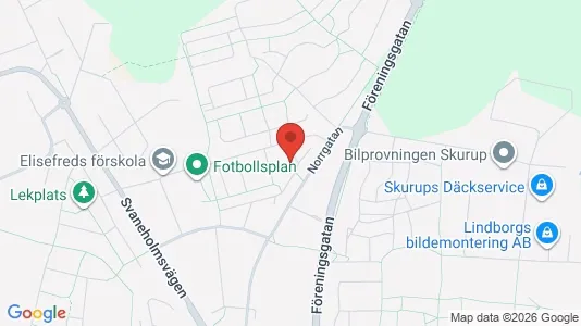 Lägenheter att hyra i Skurup - kort over placeringen